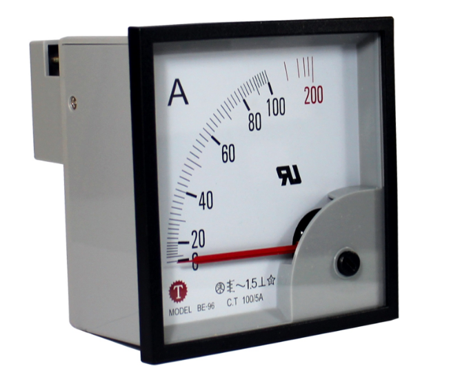 Đồng hồ Ampe 30/5A Size 96x96, Taiwan Meters BE96-30/5A